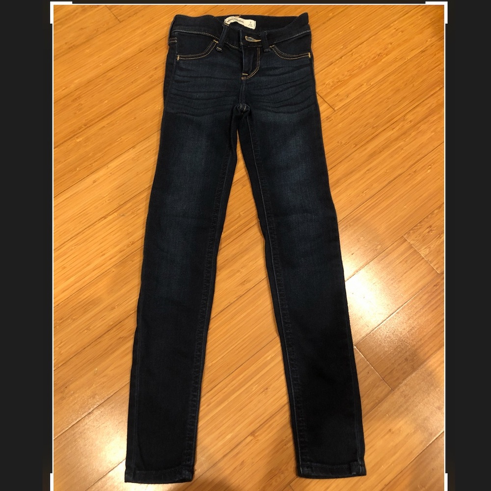 Girls Abercrombie Kids jean leggings